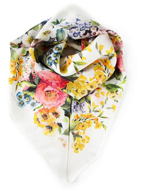 dolce gabbana seide|dolce and gabbana scarf.